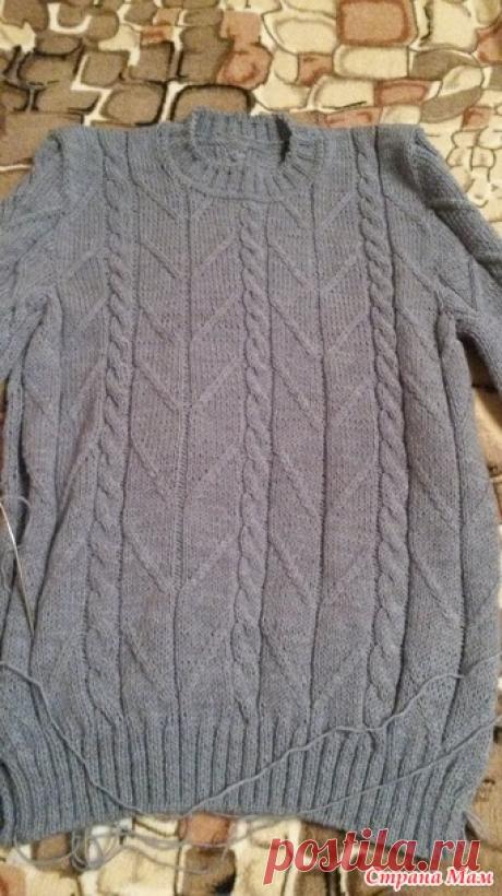 Джемпер для сына - Вязание - Страна Мам