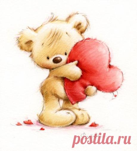 Beertje - Bear keeps the heart | Tekeningen