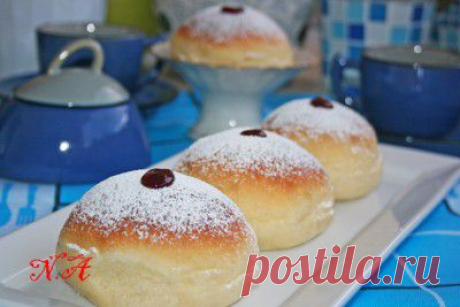 Булочки "Суфганиет" из духовки