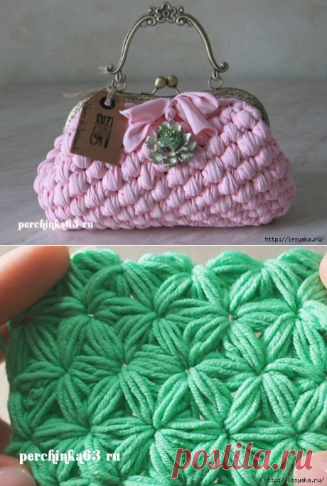 Вяжем сумочки &quot;Спагетти&quot; своими руками!