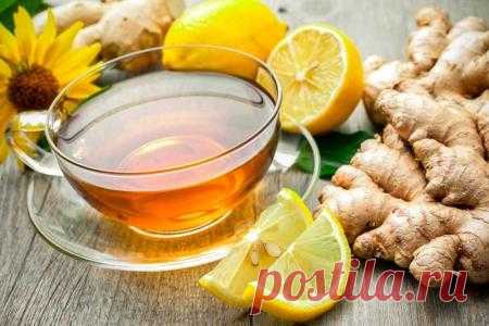 Имбирный чай от простуды: 4 ароматных рецепта на любой вкус.