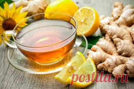 Имбирный чай от простуды: 4 ароматных рецепта на любой вкус.