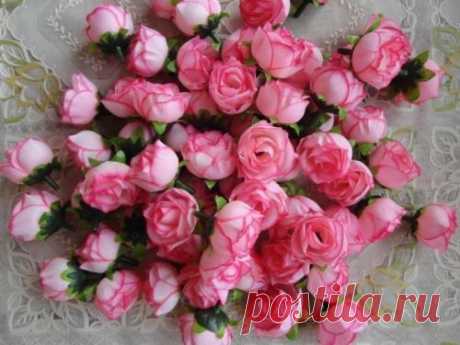 50x Cute Pink Wedding Fake Roses Artificial Flower Head Home Party Garden Design | eBay