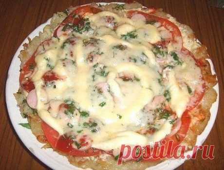 Картофельная пицца