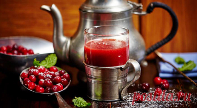 ЧАЙ С КЛЮКВОЙ ДЛЯ ПОВЫШЕНИЯ ИММУНИТЕТА
