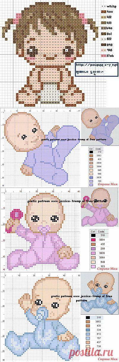 Вышивка /дети, новорожденным/: Дневник группы "Клуб рукоделия" - Страна Мам