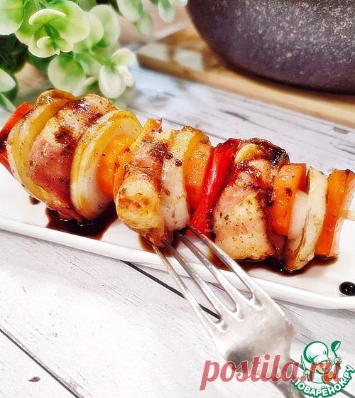 Куриный шашлык на сковороде – кулинарный рецепт