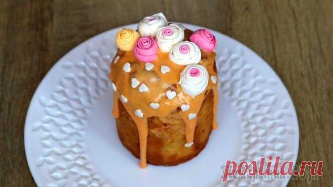 Глянцевая глазурь и украшения для куличей