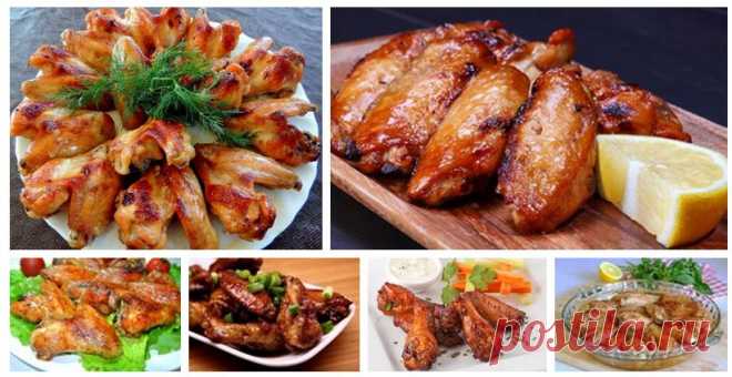 Куриные крылышки: 6 рецептов на любой вкус
