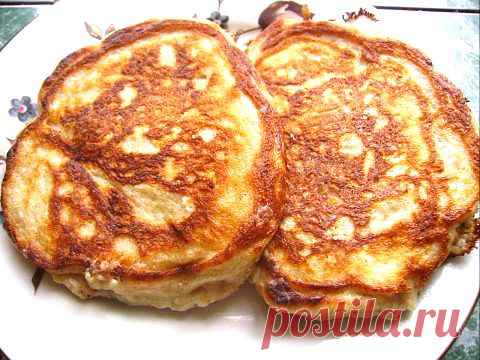 Оладьи из творога с сырной начинкой под "хачапури" | Домашняя кулинария