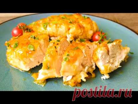 Самая сочная и мягкая КУРИНАЯ ГРУДКА в очень вкусном соусе на сковороде! Быстро и просто!