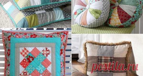 Шитье из лоскутов обрезков разных тканей для начинающих. Необычные вещи своими руками: одеяло, на табуретки, покрывало, коврики, сумки, игрушки для детей