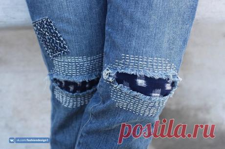 Заплатки на джинсы &amp;mdash; Сделай сам, идеи для творчества - DIY Ideas