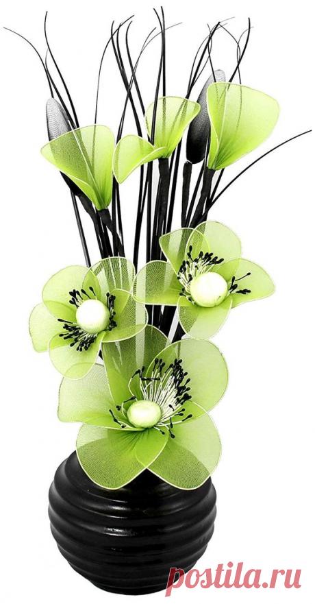 Реалистичные цветы из капрона: вдохновляющие идеи и мастер-класс — Сделай сам, идеи для творчества - DIY Ideas