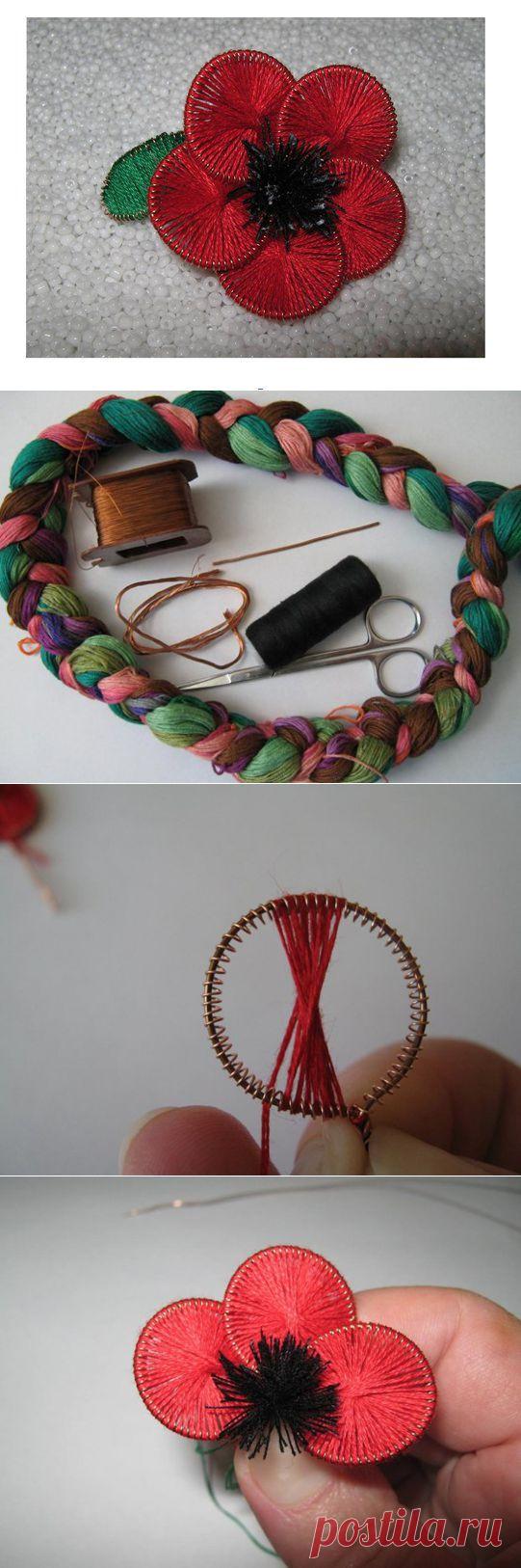 Красный Мак ганутель.