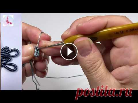 Шнур змейка с секретом.Ирландское кружево. Шнур на бурдоне. Бурдон. Самый простой способ вязания ровного шнура "зменка" на бурдоне. Использую шнур-бурдон (бурдон из сложенных нитей это устаревший способ). Как...