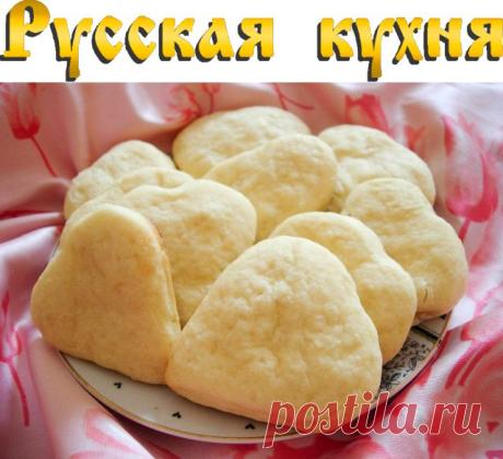 Очень нежное и воздушное творожное печенье
