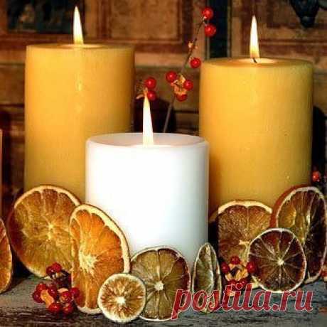 Свечи в осеннем интерьере: идеи — Сделай сам, идеи для творчества - DIY Ideas