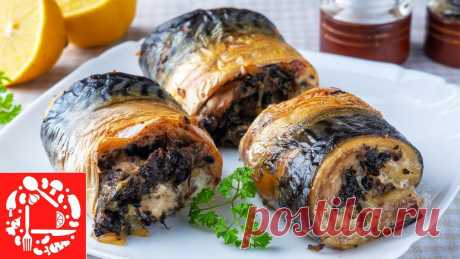 Невероятно вкусные рулетики из скумбрии с грибами! Ну очень Вкусно! Из скумбрии можно приготовить разные блюда. Особенно вкусные рулетики с грибами. Их можно готовить как на каждый день, так и на праздничный стол. Обязательно...
