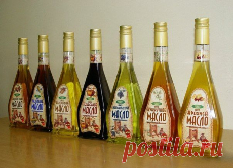 Растительные масла - информация о каждом! 
Родник здоровья