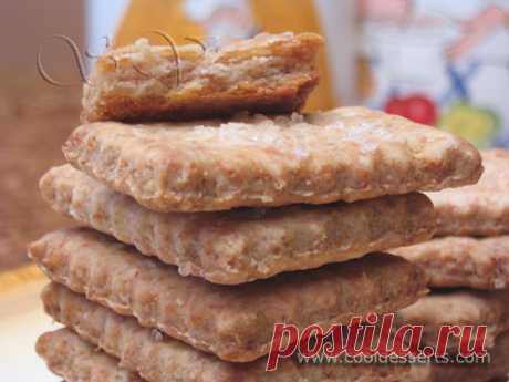 Печенье-основа для чизкейков (Graham Crackers) из цельнозерновой муки от Мишель
