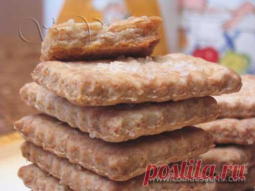 Печенье-основа для чизкейков (Graham Crackers) из цельнозерновой муки от Мишель