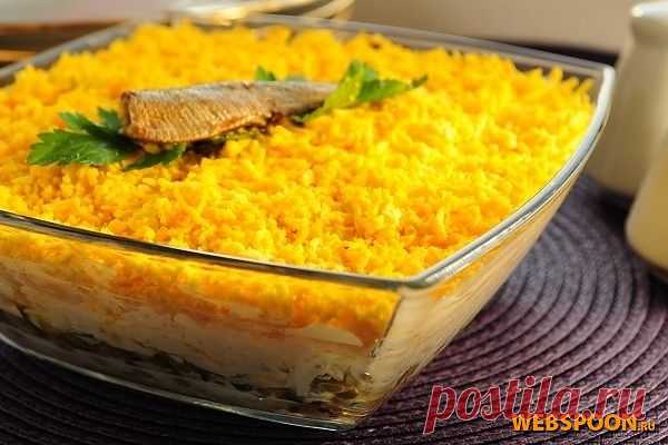 Салат со шпротами «Берта»