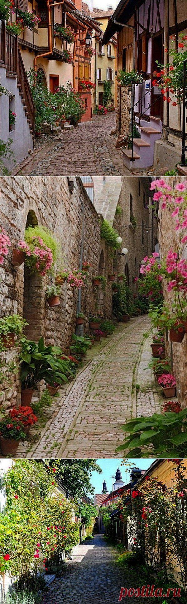 Уютные городские улицы со всего мира