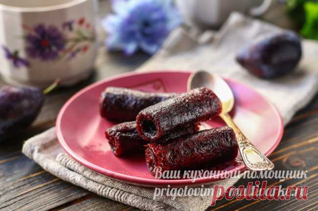 Пастила из сливы в домашних условиях в духовке быстро