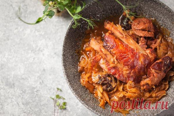 Самая сытная и теплая тушеная капуста с мясом - бигос от Ильи Лазерсона | Спасибо Шеф - рецепты Лазерсона | Яндекс Дзен