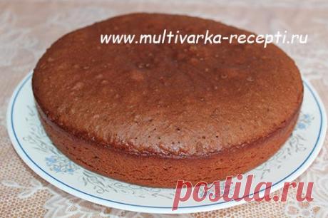 Постная медовая коврижка в мультиварке
