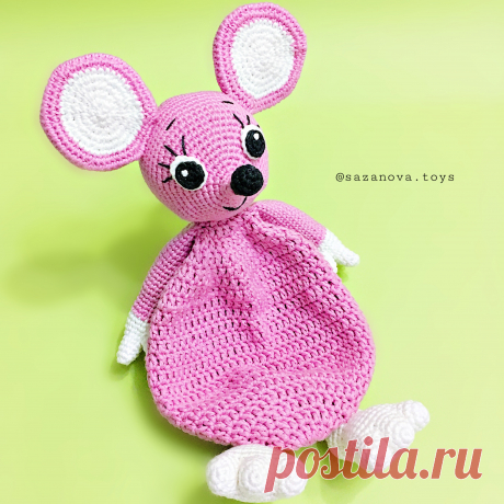 PDF Мастер-класс крючком по вязанию комфортера Мышонок Пи #схемыамигуруми #амигуруми #вязаныеигрушки #вязанаямышь #amigurumipattern #amigurumi #crochetmouse #crochetpattern #amigurumitoy #amigurumimouse