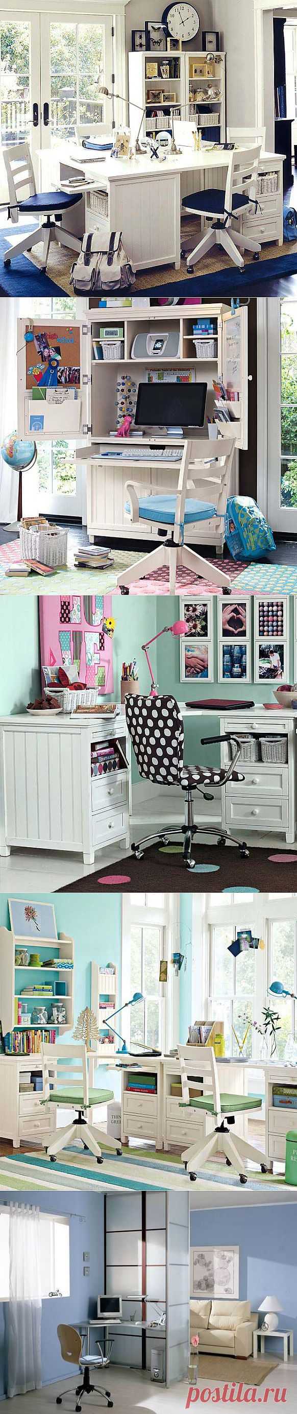 Организация рабочего пространства в детской комнате | Интерьер и Дизайн