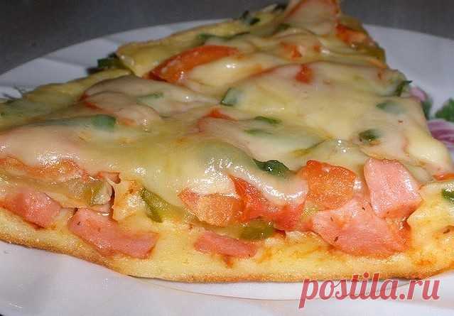 ЛЕГКО И ПРОСТО!!! СПРАВИТСЯ ДАЖЕ РЕБЕНОК!!! ПИЦЦА 