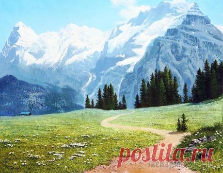 Корейская живопись. Кан Джон Хо – Kang Jung Ho (강정호) (реализм). Часть 1 из 3