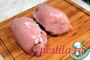 Кордон блю в слоеном тесте – кулинарный рецепт