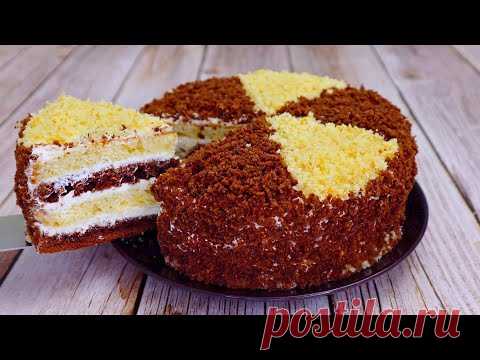 Нежный Торт Сметанник. Простой в приготовлении # 180