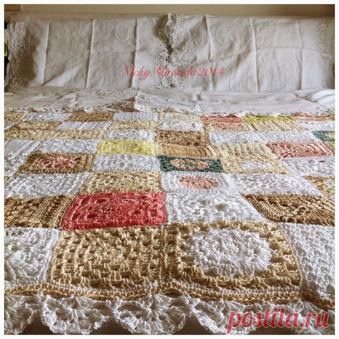 2012 work in progress: Coperta "Primavera":finita!