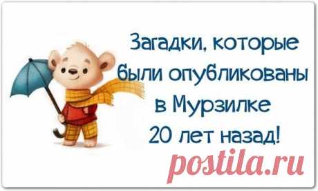 18 возмутительных загадок для детей