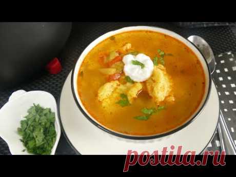 Вкуснейший овощной суп с сырными клецками! Легкий, нежный и такой душевный !