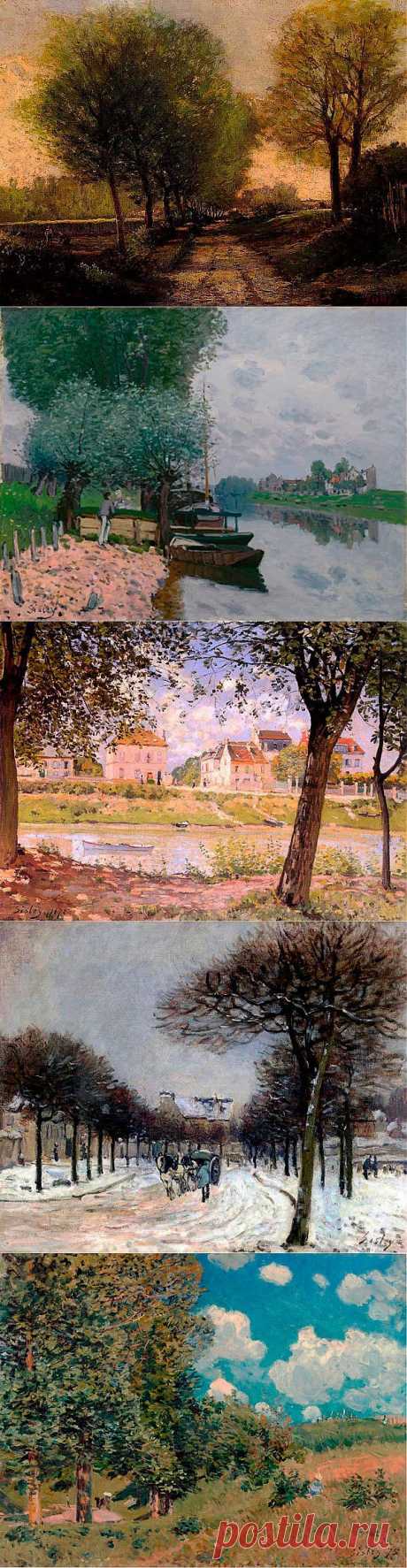 Альфред Сислей (ч.I, 1864-1878 г.г.)