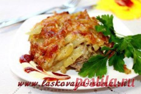 Картошка в духовке по-французски