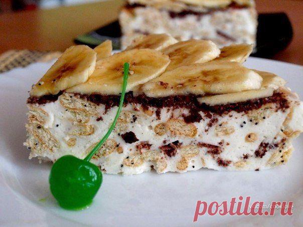Сметанный торт из крекера