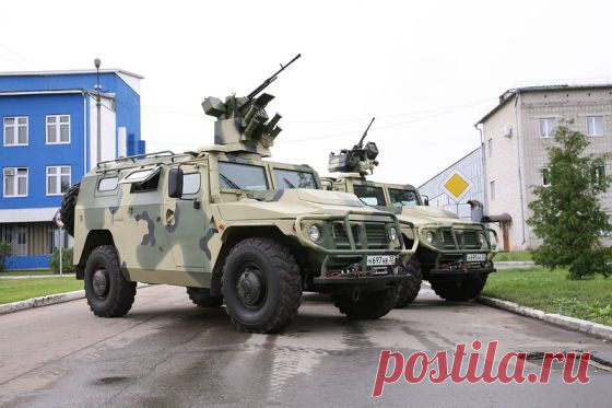 Сибирские спецназовцы в восторге от поступивших к ним бронеавтомобилей