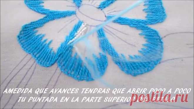 (91) Déssins broderie de fatima - Видео