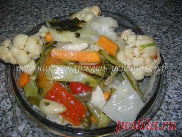 Закуска овощная