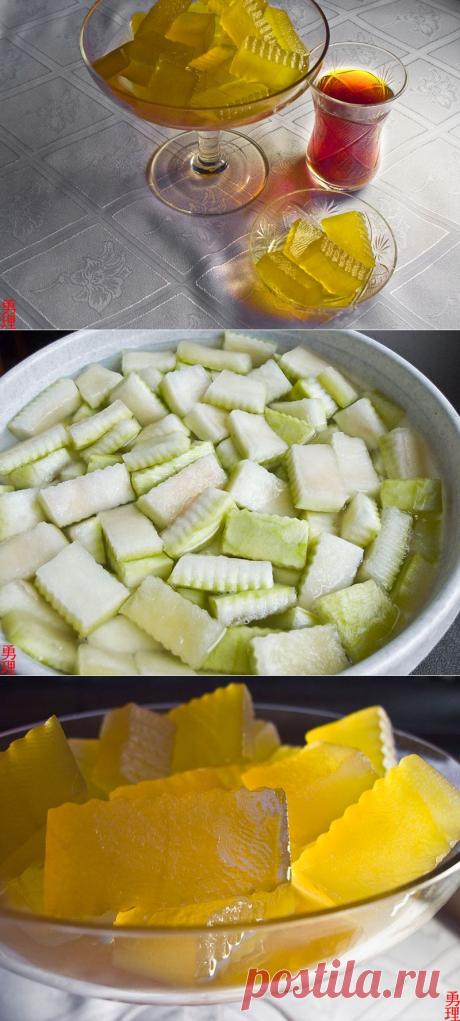 Варенье из арбузных корок.