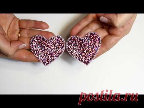 Резинки с пайетками и бисером/Мастер класс