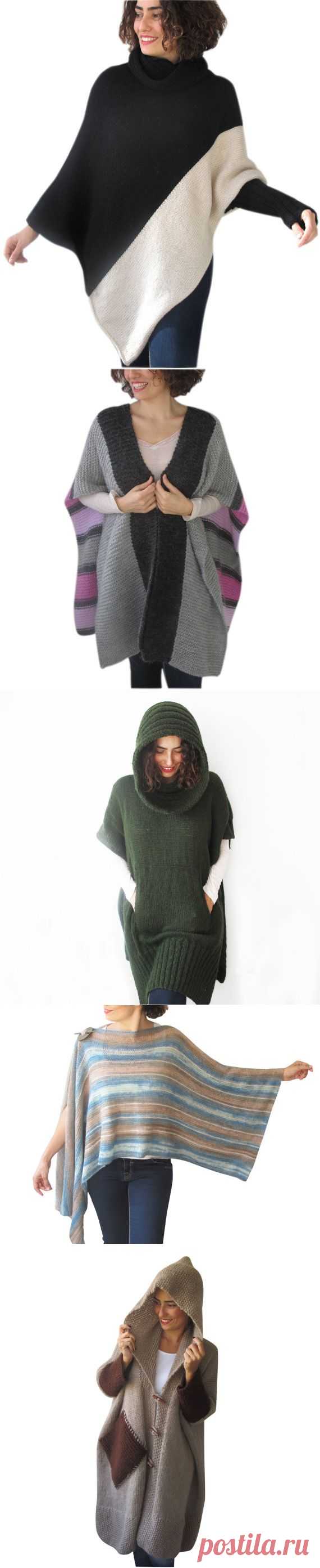 Красочные вязаные изделия от ETSY (Турция).Идеи для вязания