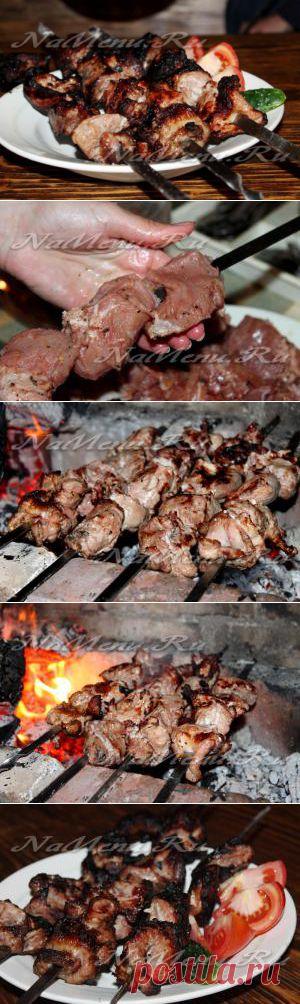 Вкусный шашлык из свинины